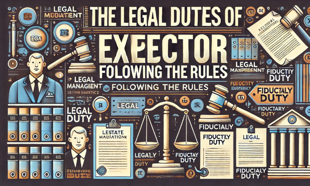 The Legal Duties of an Executor: Following the Rules